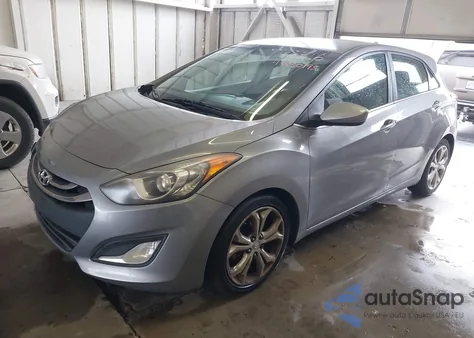 2013 Hyundai Elantra Gt из США, поврежденный, VIN KMHD35LE5DU136924